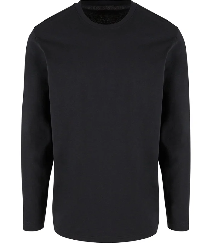 New Morning Studios New Morning Studios Regular fit long sleeve shirt in Black