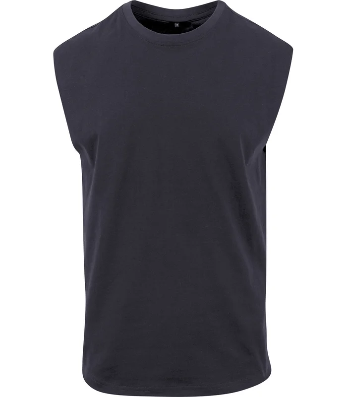 New Morning Studios New Morning Studios Sleeveless tee in Navy