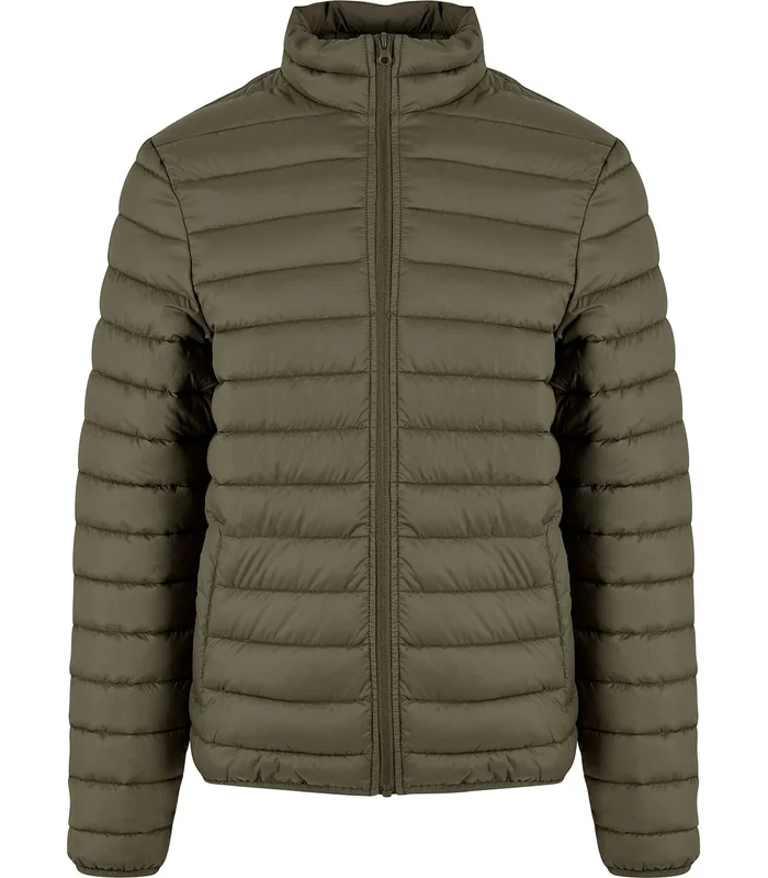 New Morning Studios New Morning Studios Light puffer jacket in Olive