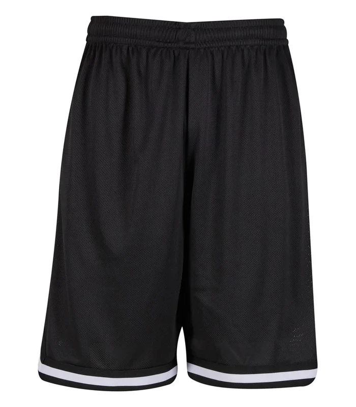 New Morning Studios New Morning Studios Mesh shorts in Black