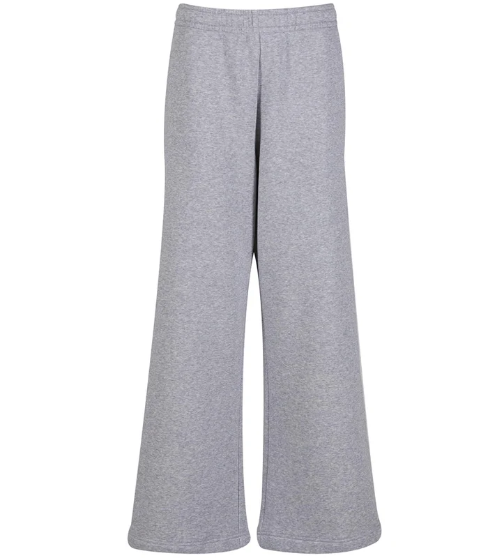 New Morning Studios New Morning Studios Womens wide-leg sweatpants in Heather Grey