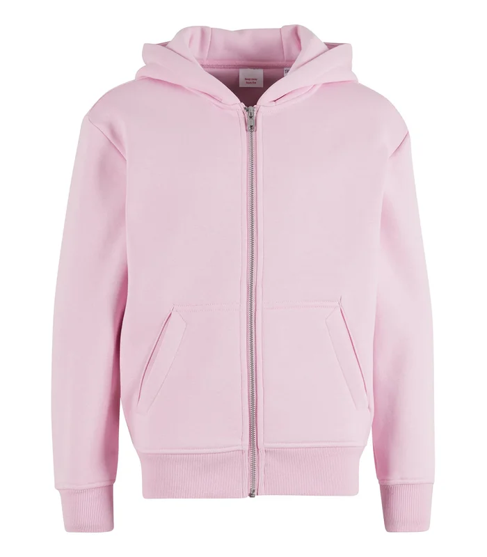 New Morning Studios New Morning Studios Kids oversized hoodie in Soft Pink