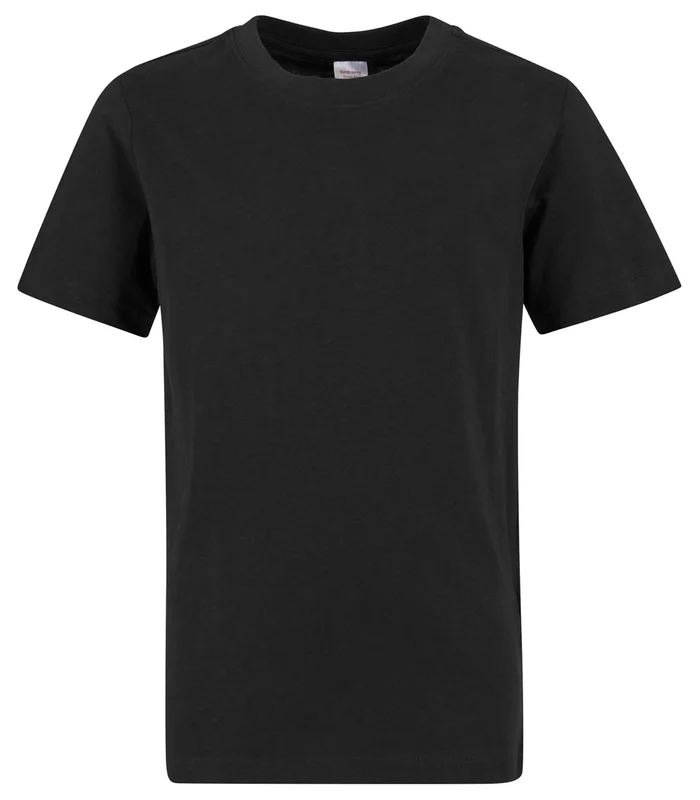 New Morning Studios New Morning Studios Kids basic regular fit tee in Black