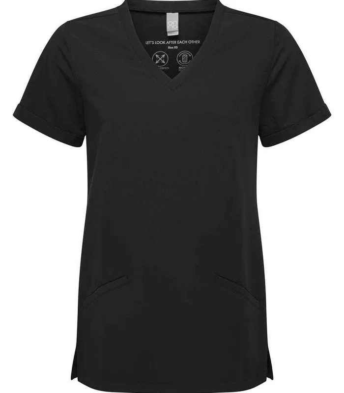 Onna by Premier Ladies Invincible Onna-Stretch Tunic NN310 in BLK