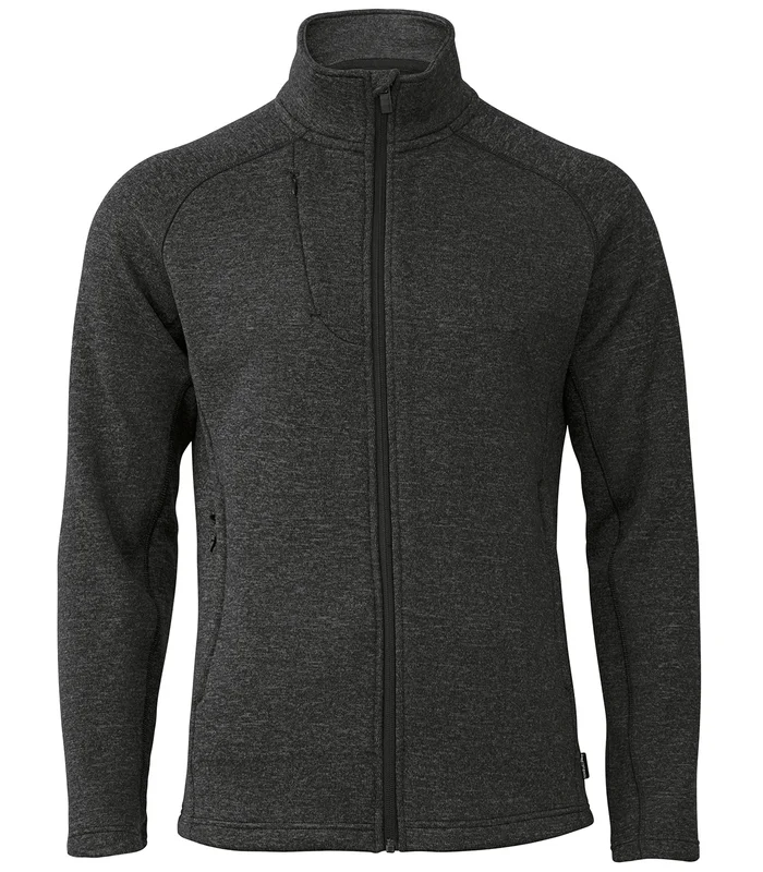 Nimbus Nimbus Montana knitted fleece jacket in Dark Grey Melange