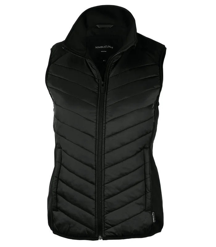 Nimbus Nimbus Womens Benton versatile hybrid vest in Black