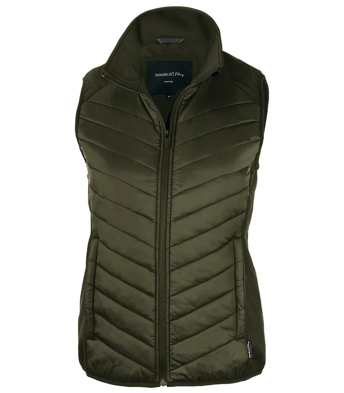 Nimbus Nimbus Womens Benton versatile hybrid vest in Olive
