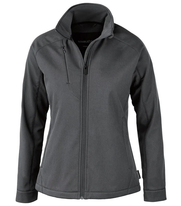 Nimbus Nimbus Womens Livingston 4-way stretch softshell in Grey Melange
