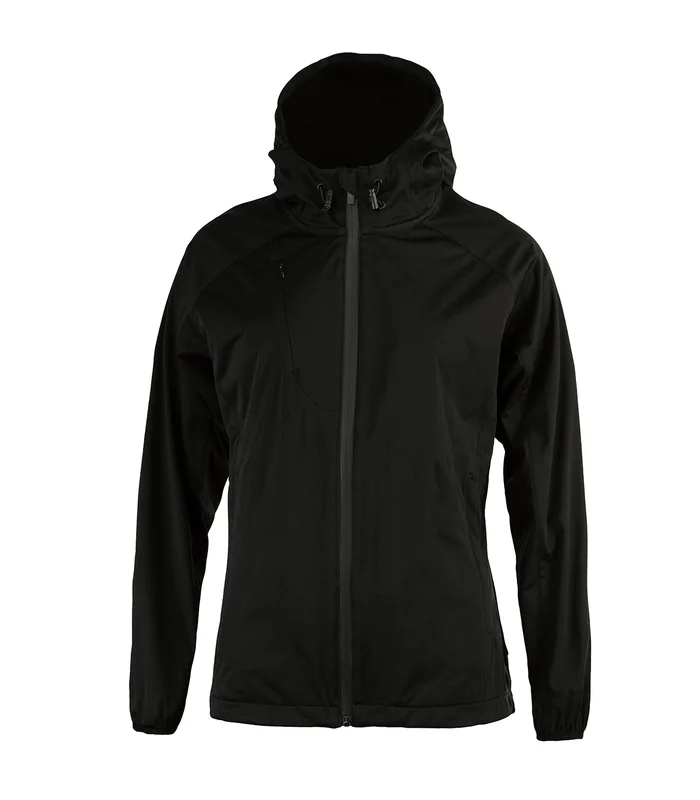 Nimbus Nimbus Womens Fargo functional hooded softshell in Black