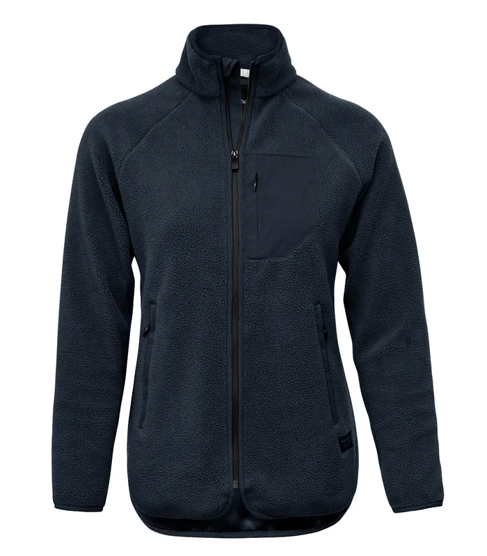 Nimbus Nimbus Womens Timberlake modern sherpa fleece in Dark Navy