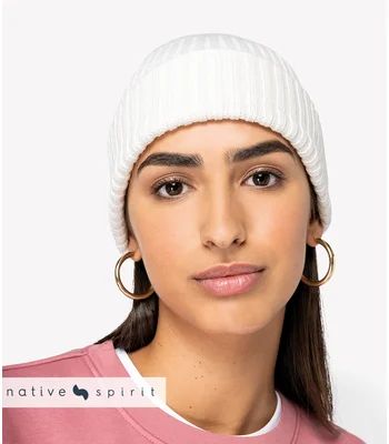 Native Spirit Native Spirit Wide Cuffed Beanie