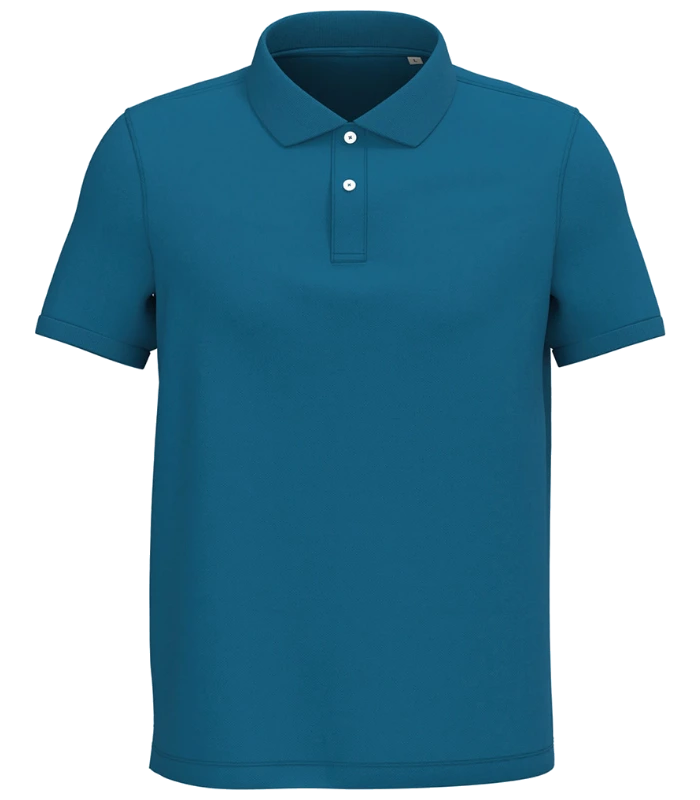 Native Spirit Native Spirit Piqué Polo Shirt in BSA