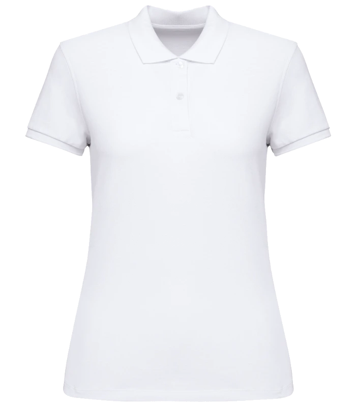 Native Spirit Native Spirit Ladies Piqué Polo Shirt in WHI