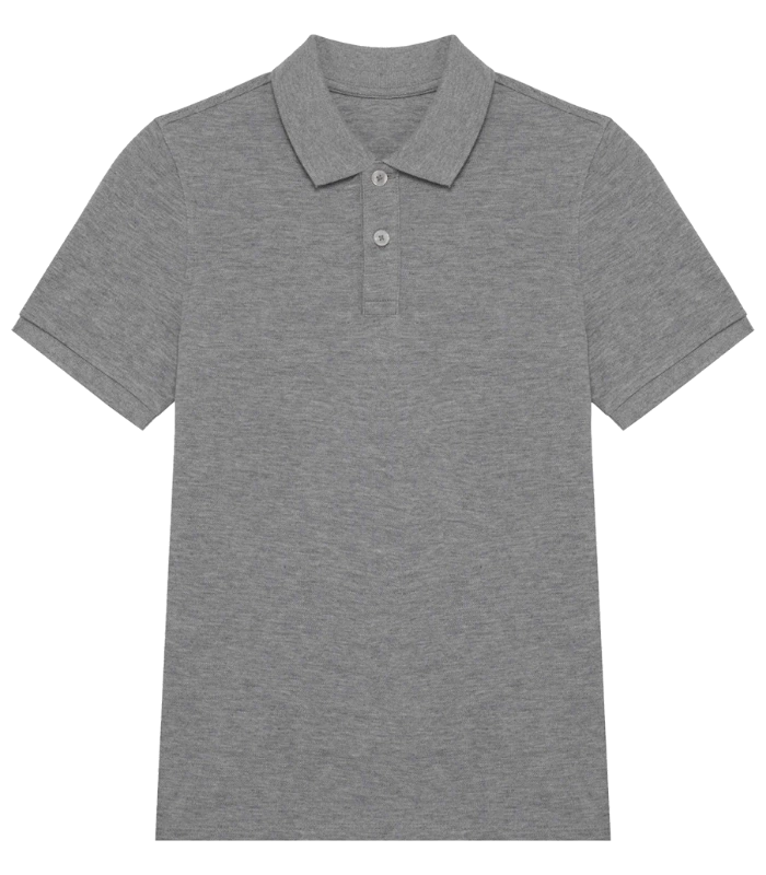 Native Spirit Native Spirit Kids Piqué Polo Shirt in MGH