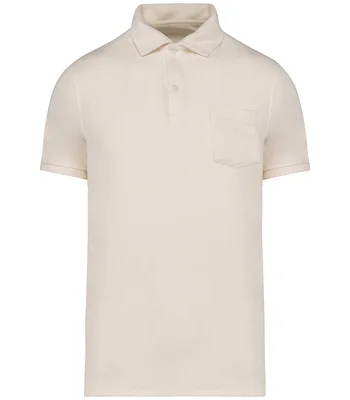 Native Spirit Native Spirit Terry Towel Polo Shirt in IVO