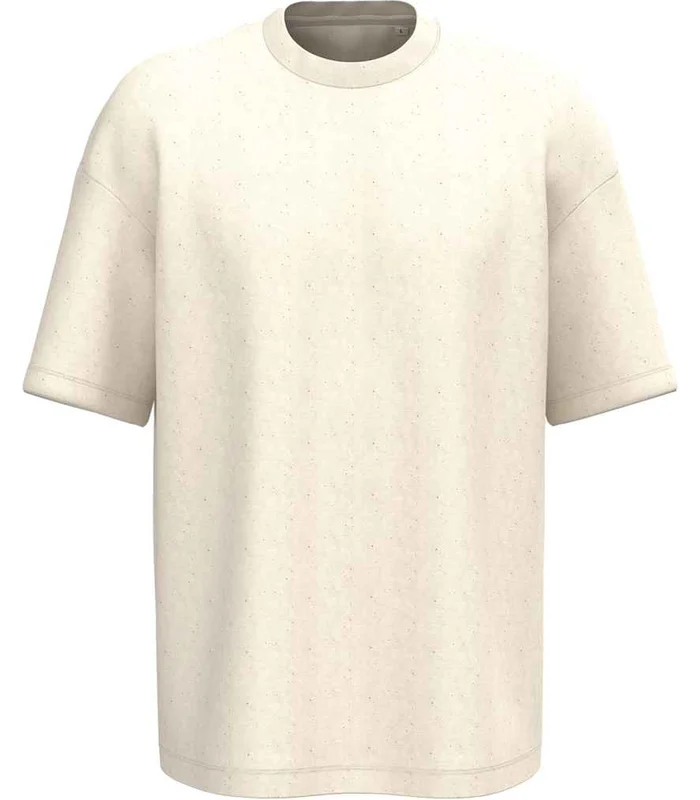 Native Spirit Native Spirit Unisex French Terry T-Shirt in Raw Natural