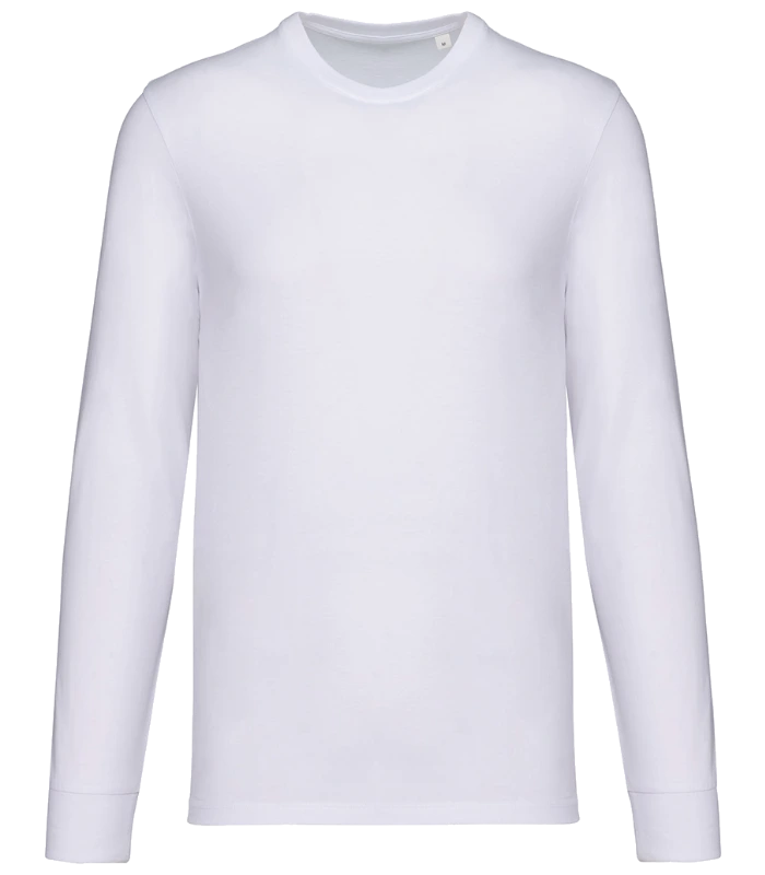 Native Spirit Native Spirit Unisex Long Sleeve T-Shirt in WHI