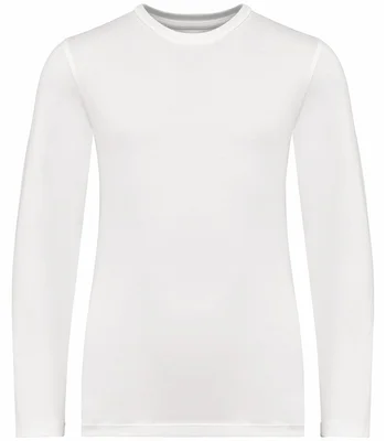 Native Spirit Native Spirit Kids Long Sleeve T-Shirt in WHI
