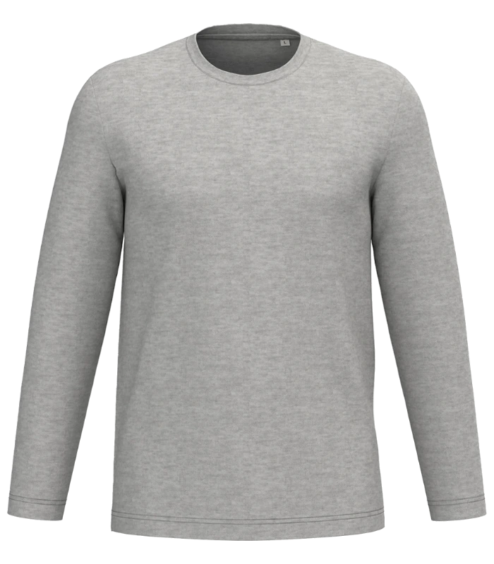 Native Spirit Native Spirit Unisex Long Sleeve T-Shirt in Moon Grey Heather