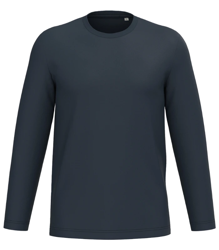 Native Spirit Native Spirit Unisex Long Sleeve T-Shirt in Navy