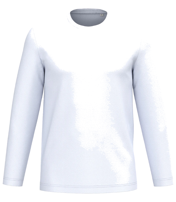 Native Spirit Native Spirit Unisex Long Sleeve T-Shirt in White