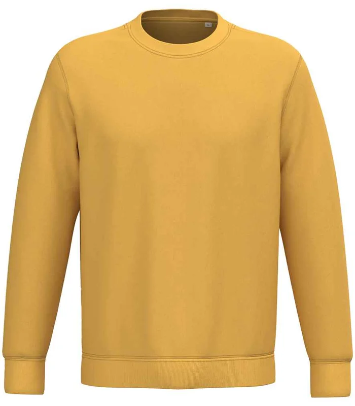 Native Spirit Native Spirit Unisex Crew Neck Sweatshirt in Sun Yellow