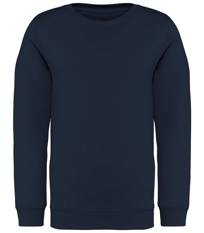 Native Spirit Native Spirit Kids Crew Neck Sweatshirt in NAV