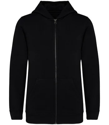 Native Spirit Native Spirit Kids Full Zip Hoodie in BLK