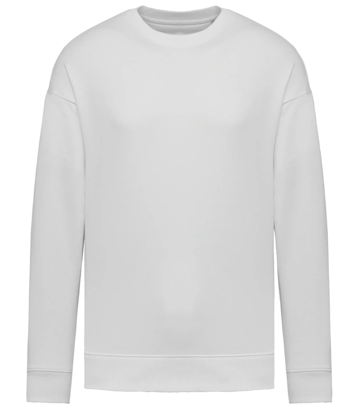 Native Spirit Native Spirit Unisex Oversized Sweatshirt in WHI
