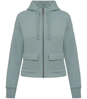Native Spirit Native Spirit Ladies Full Zip Hooded Sweatshirt in JAD
