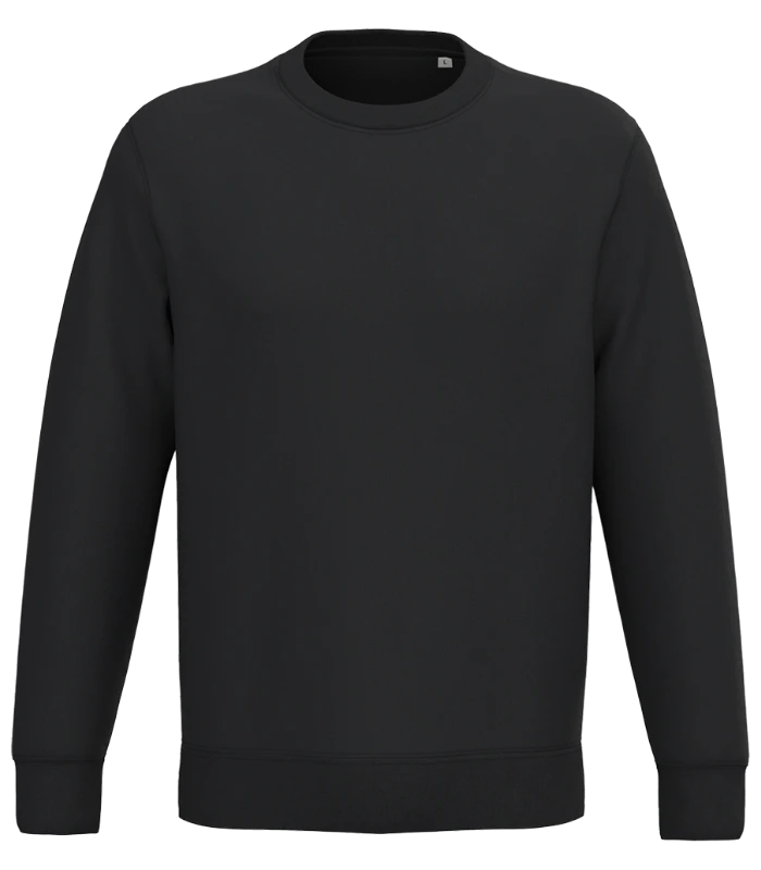 Native Spirit Native Spirit Unisex Crew Neck Sweatshirt in Black