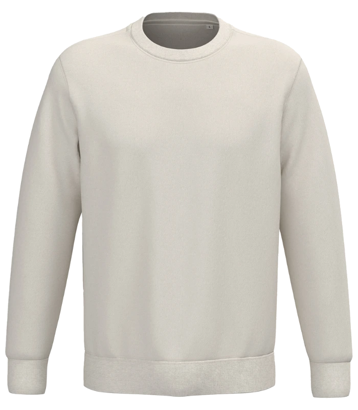 Native Spirit Native Spirit Unisex Crew Neck Sweatshirt in Ivory