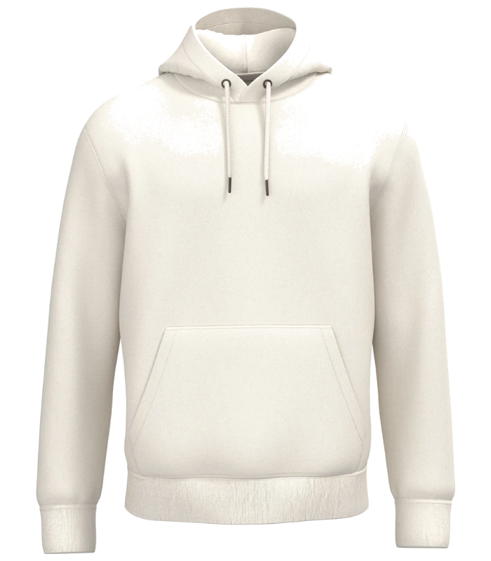 Native Spirit Native Spirit Unisex Hooded Sweatshirt in Ivory