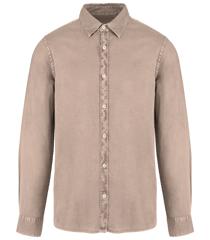 Native Spirit Native Spirit Washed Long Sleeve Shirt in WLI