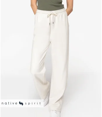 Native Spirit Native Spirit Ladies French Terry Jog Pants in BLK