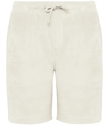 Native Spirit Native Spirit Kids Drawcord Terry Towel Shorts in IVO