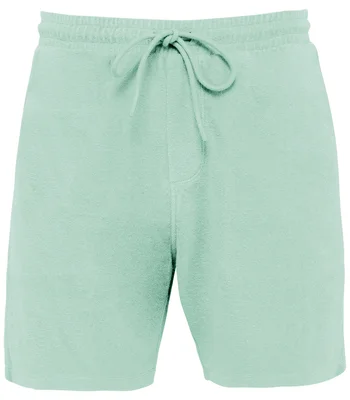 Native Spirit Native Spirit Terry Towel Shorts in BRG