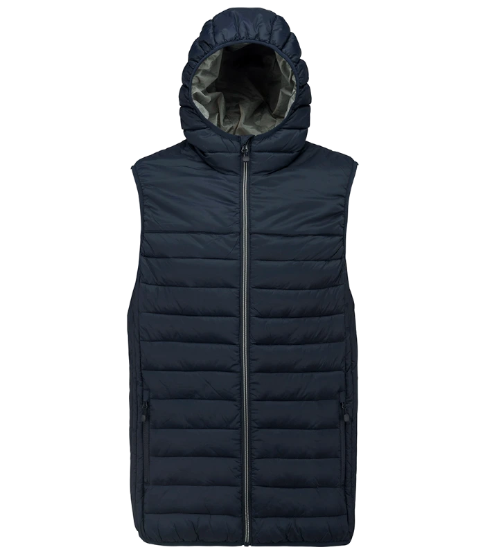 Proact Proact Hooded Padded Bodywarmer in NAV