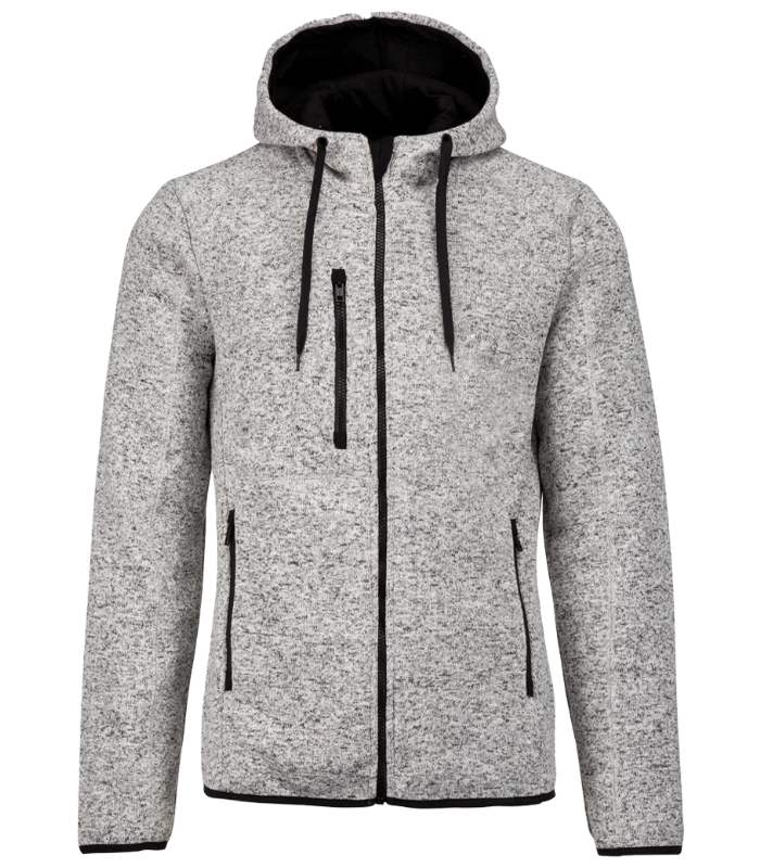 Proact Proact Heather Hooded Jacket in LRY
