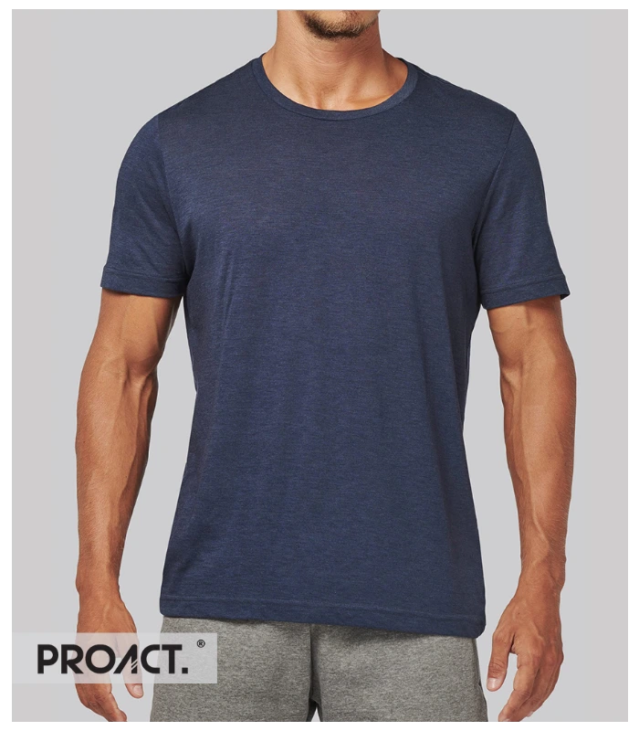 Proact Proact Triblend Sports T-Shirt in Black