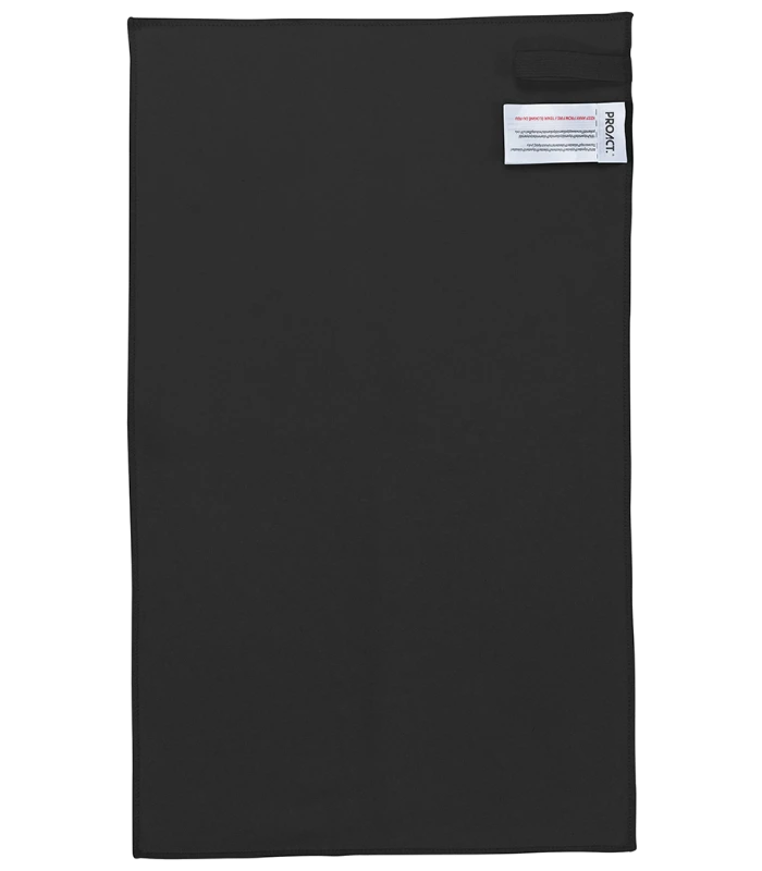 Proact Proact 50 x 100 Microfibre Sports Towel in Black
