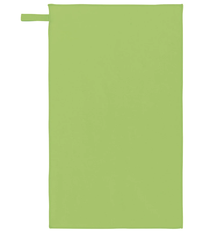 Proact Proact 50 x 100 Microfibre Sports Towel in Lime Green