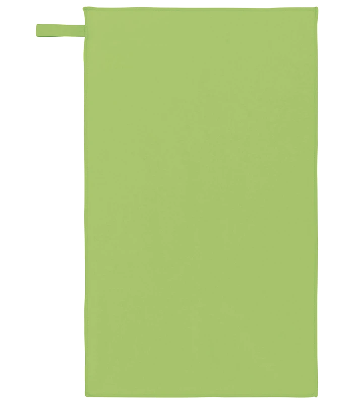 Proact Proact 70 x 120 Microfibre Sports Towel in Lime Green