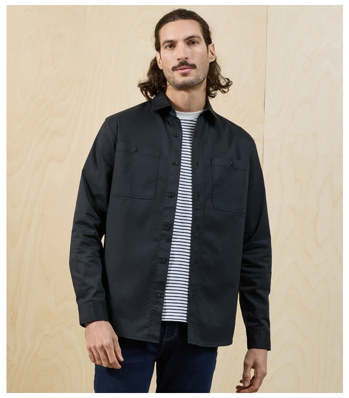 Premier Premier Unisex Utility 2.0 Service Shirt in Stay Black