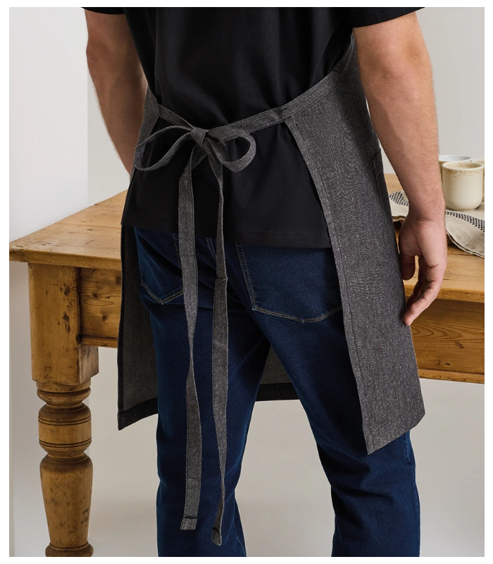 Premier Premier Fairtrade Organic Cotton Denim Bib Apron in BDM