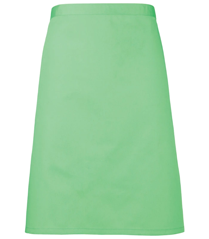Premier Premier 'Colours' Mid Length Apron in Apple Green