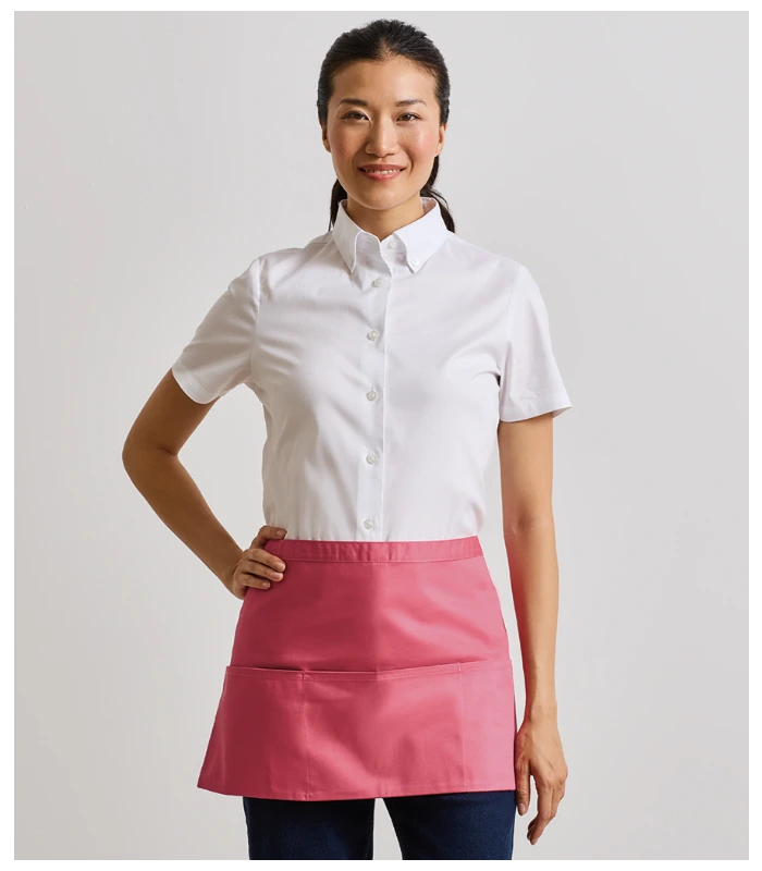 Premier Premier 'Colours' 3 Pocket Apron in PIN
