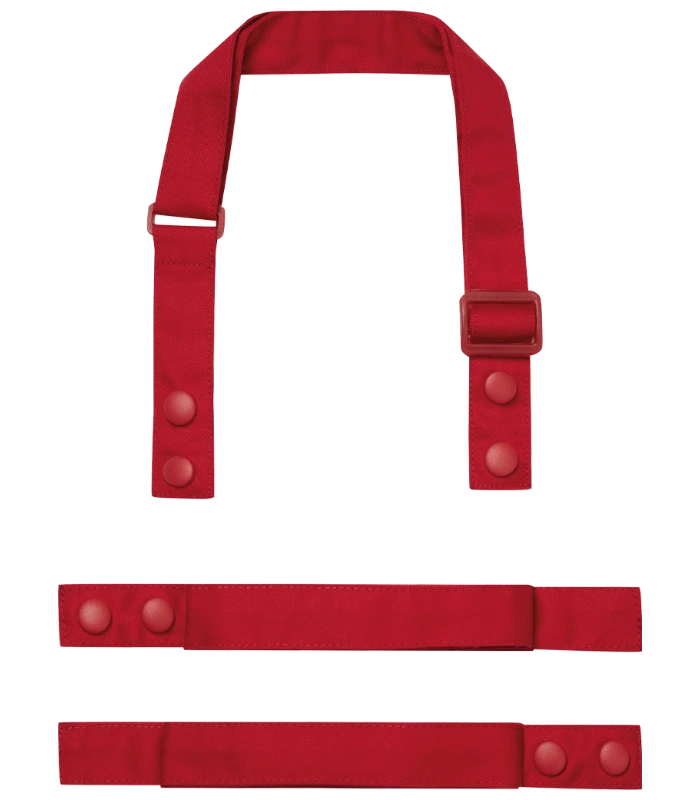 Premier Premier Swap and Pop Customisable Apron Straps in RED