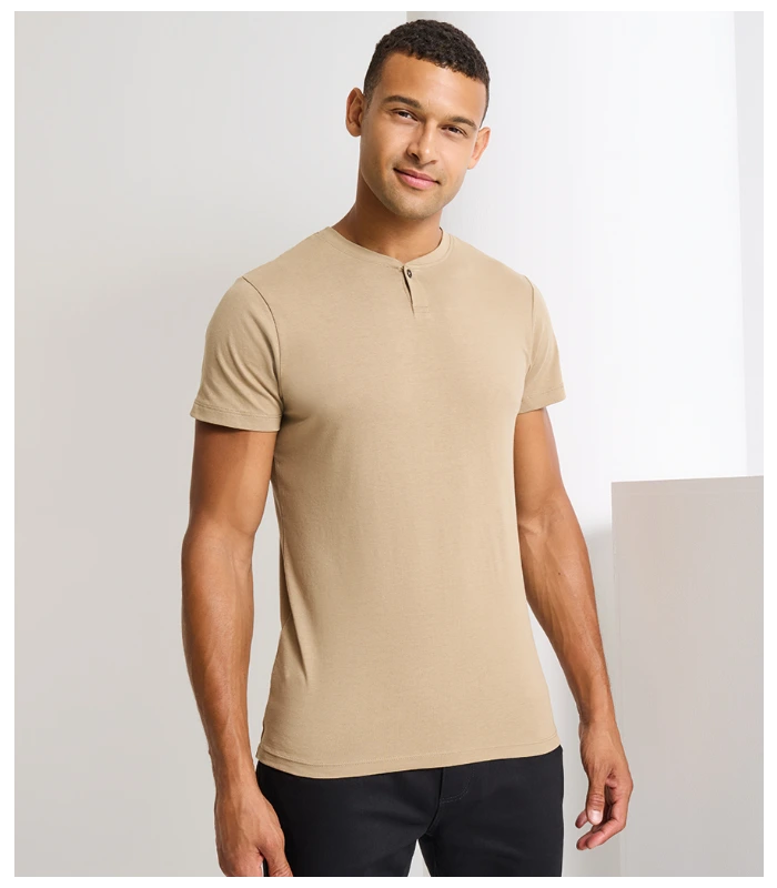Premier Premier Cotton Rich Comis T-Shirt in KHA