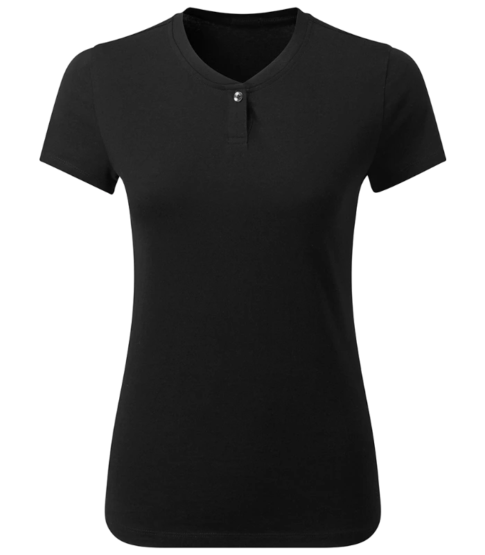 Premier Premier Ladies Cotton Rich Comis T-Shirt in NML